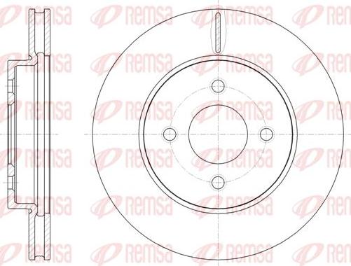 Kawe 61850 10 - Disque de frein cwaw.fr