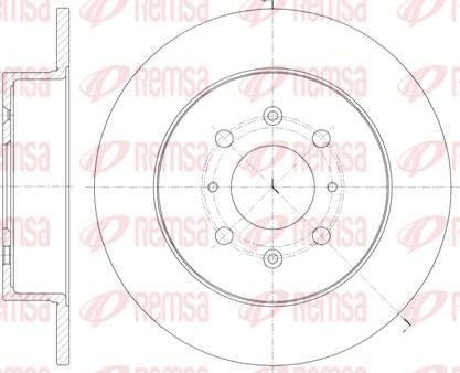 Kawe 61352 00 - Disque de frein cwaw.fr