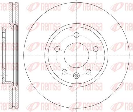 Kawe 61314 10 - Disque de frein cwaw.fr