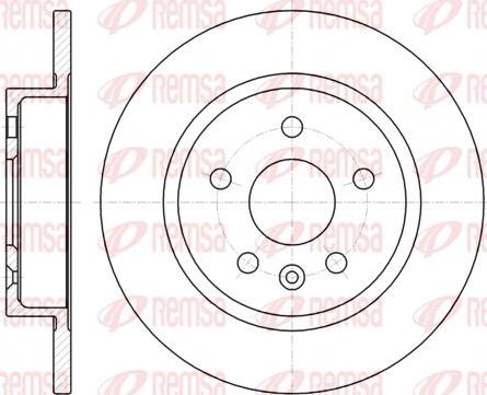 Kawe 61316 00 - Disque de frein cwaw.fr