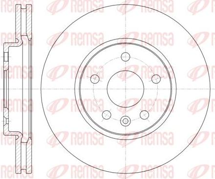 Kawe 61313 10 - Disque de frein cwaw.fr