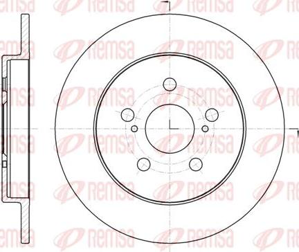 Kawe 61326 00 - Disque de frein cwaw.fr