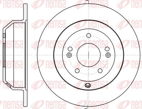 Kawe 61373 00 - Disque de frein cwaw.fr