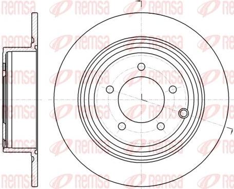 Kawe 61290 00 - Disque de frein cwaw.fr