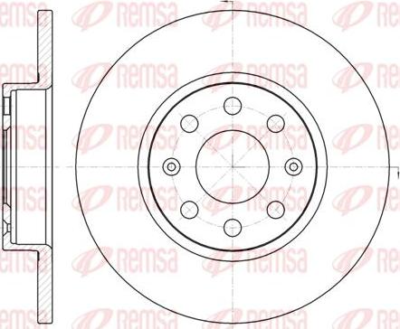 Kawe 61209 00 - Disque de frein cwaw.fr