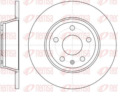 Kawe 61214 00 - Disque de frein cwaw.fr