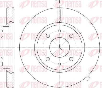 Kawe 6890 10 - Disque de frein cwaw.fr