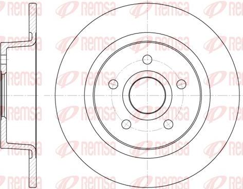 Kawe 6863 00 - Disque de frein cwaw.fr