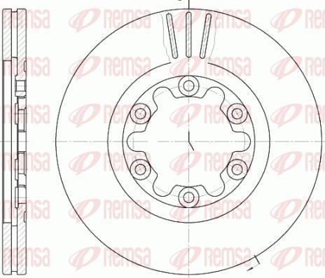 Kawe 6882 10 - Disque de frein cwaw.fr