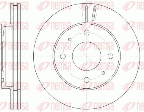 Kawe 6394 10 - Disque de frein cwaw.fr