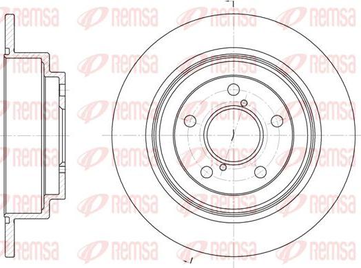 Kawe 6398 00 - Disque de frein cwaw.fr