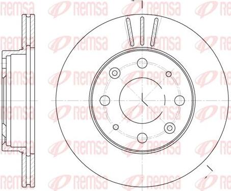 Kawe 6368 10 - Disque de frein cwaw.fr