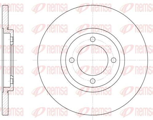 Kawe 6362 00 - Disque de frein cwaw.fr