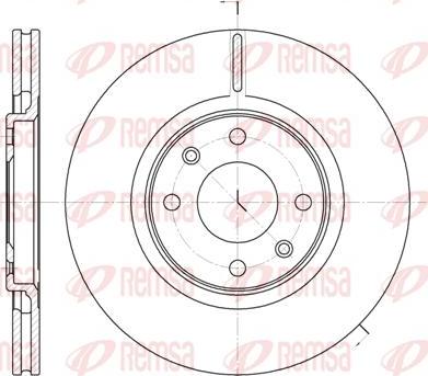 Kawe 6306 10 - Disque de frein cwaw.fr