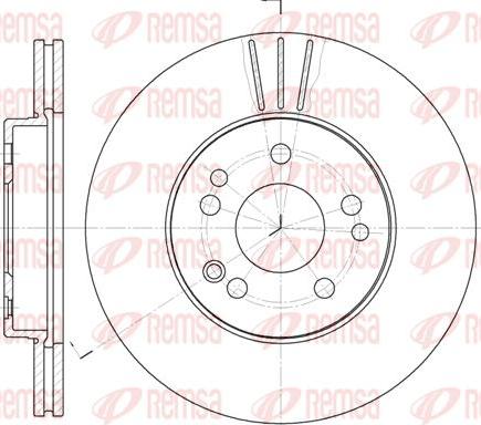 Kawe 6314 10 - Disque de frein cwaw.fr