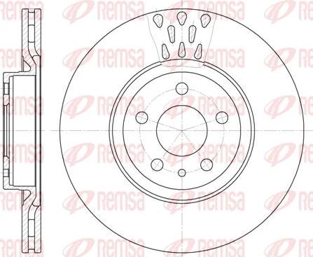 Kawe 6316 10 - Disque de frein cwaw.fr