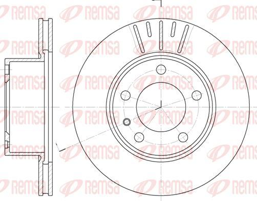 Kawe 6317 10 - Disque de frein cwaw.fr