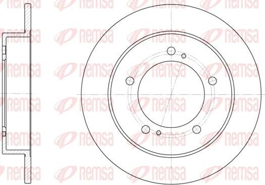 Kawe 6331 00 - Disque de frein cwaw.fr