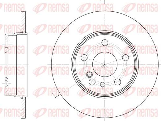 Kawe 6332 00 - Disque de frein cwaw.fr