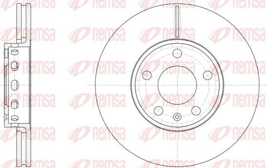 Kawe 6328 10 - Disque de frein cwaw.fr