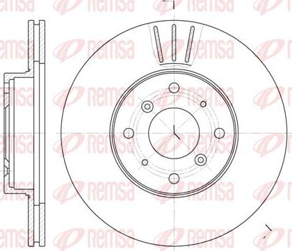 Kawe 6322 10 - Disque de frein cwaw.fr