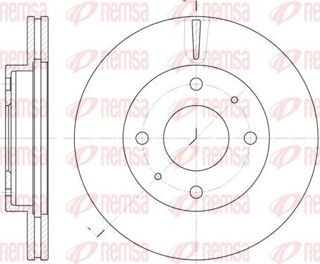 Kawe 6376 10 - Disque de frein cwaw.fr