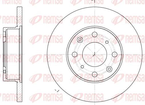 Kawe 6370 00 - Disque de frein cwaw.fr