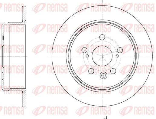 Kawe 6245 00 - Disque de frein cwaw.fr