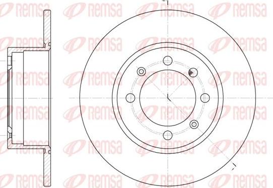 Kawe 6248 00 - Disque de frein cwaw.fr