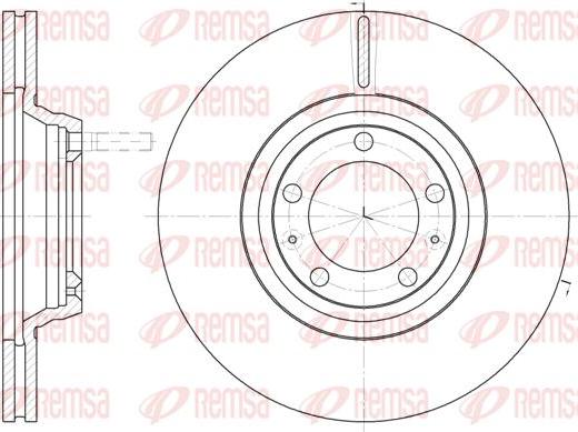 Kawe 6247 10 - Disque de frein cwaw.fr