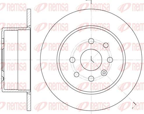 Kawe 6252 00 - Disque de frein cwaw.fr