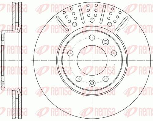 Kawe 6265 10 - Disque de frein cwaw.fr