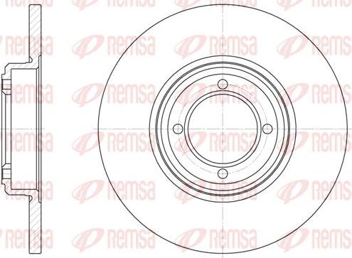 Kawe 6261 00 - Disque de frein cwaw.fr