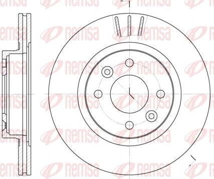 Kawe 6204 10 - Disque de frein cwaw.fr