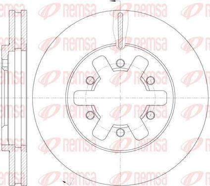 Kawe 62089 10 - Disque de frein cwaw.fr