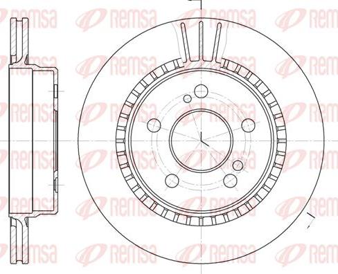 Kawe 62036 10 - Disque de frein cwaw.fr