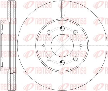 Kawe 62032 10 - Disque de frein cwaw.fr