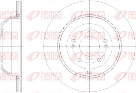 Kawe 62123 10 - Disque de frein cwaw.fr