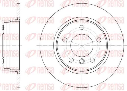 Kawe 6284 00 - Disque de frein cwaw.fr