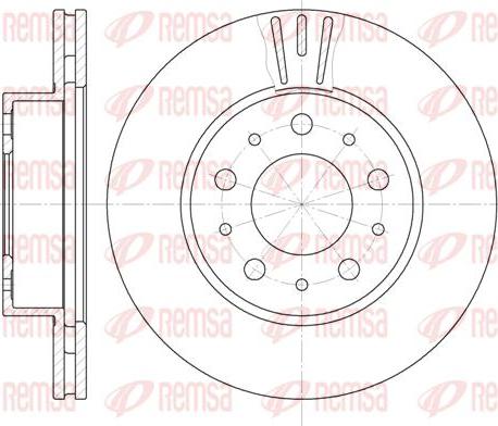 Kawe 62.3110 - Disque de frein cwaw.fr