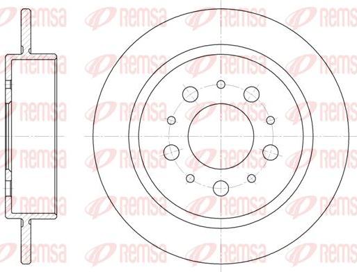 Kawe 6238 00 - Disque de frein cwaw.fr