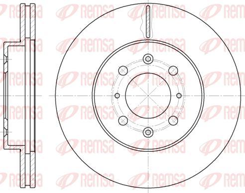 Kawe 62.2410 - Disque de frein cwaw.fr