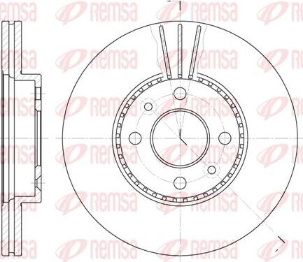 Kawe 6227 10 - Disque de frein cwaw.fr