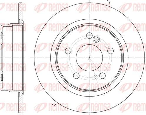 Kawe 6270 00 - Disque de frein cwaw.fr