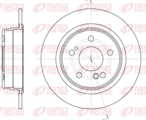 Kawe 6271 00 - Disque de frein cwaw.fr