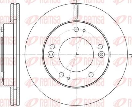 Kawe 6790 10 - Disque de frein cwaw.fr