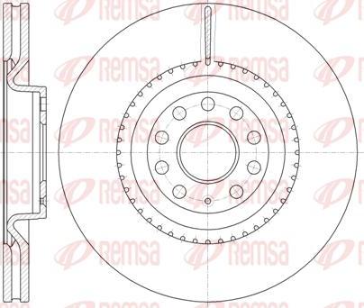 Kawe 6791 10 - Disque de frein cwaw.fr