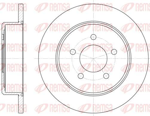 Kawe 6746 00 - Disque de frein cwaw.fr