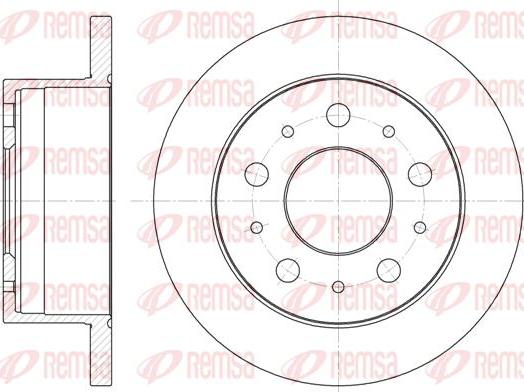 Kawe 6741 00 - Disque de frein cwaw.fr