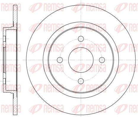 Kawe 6759 00 - Disque de frein cwaw.fr